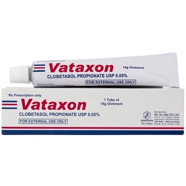 Thuốc mỡ bôi da điều trị ngắn ngày các bệnh da Vataxon 15g M/s Bio-Labs hộp 1 tuýp x 15g