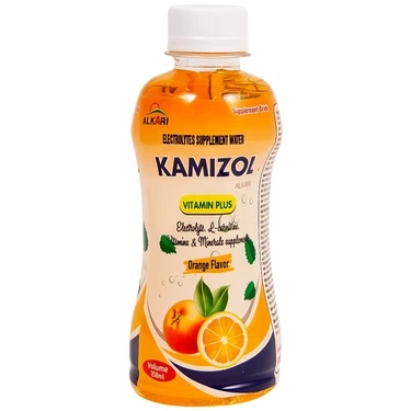 Hỗ trợ giải nhiệt, tăng cường đề kháng nước bù điện giải Kamizol vị cam thùng 24 chai x 250ml