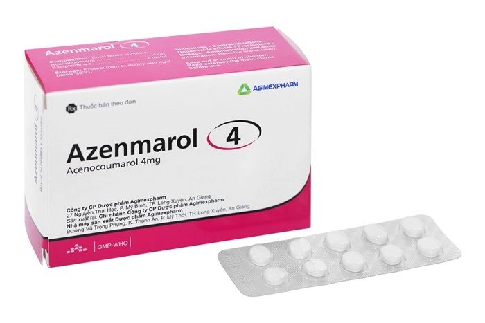 Azenmarol 4mg (Agimexpharm) hộp 100 viên