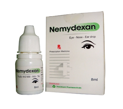 Thuốc nhỏ mắt Nemydexan 8ml
 lọ 8ml