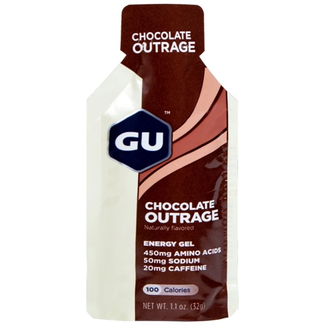 Cung cấp dinh dưỡng và năng lượng thực phẩm bổ sung GU Energy Gel Chocolate Outrage gói 32g