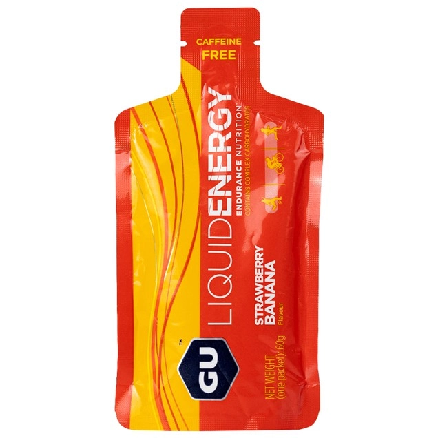 Bổ sung năng lượng trong các hoạt động thể thao thực phẩm bổ sung GU Gel Liquid Energy Strawberry Banana gói 60g