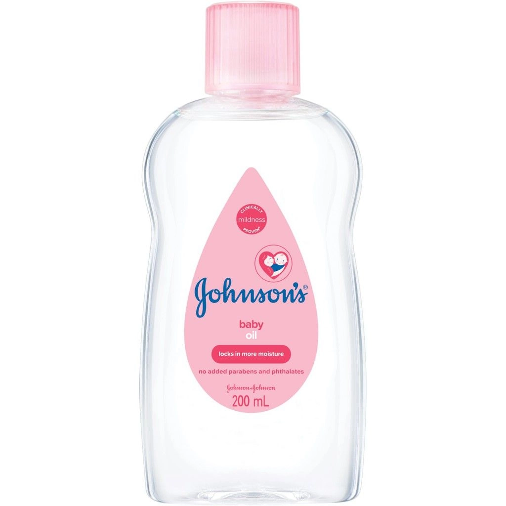 Dầu massage và dưỡng ẩm Johnson's Baby Oil  chai 200ml