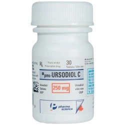 Thuốc điều trị gan, mật pms-Ursodiol C lọ 30 viên