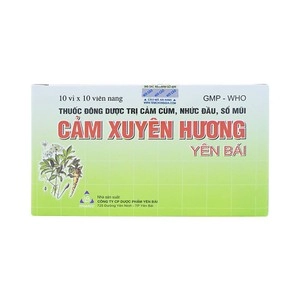 Thuốc  Cảm Xuyên Hương Yên Bái hộp 100 viên