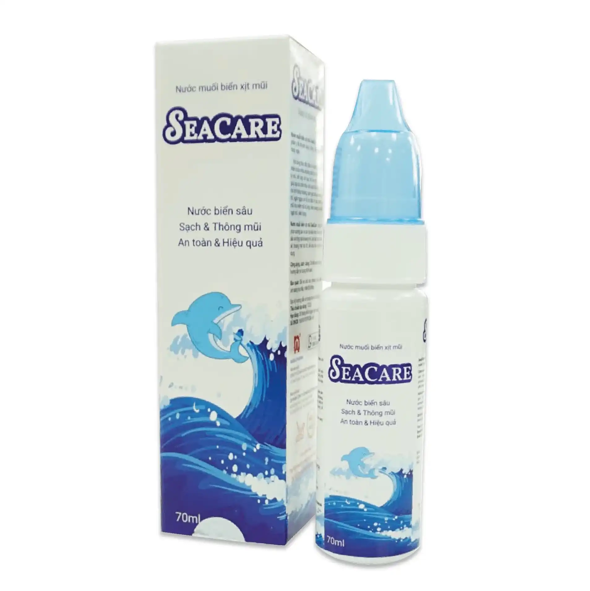 Nước muối biển xịt mũi SEACARE hộp 1 chai 70ml
