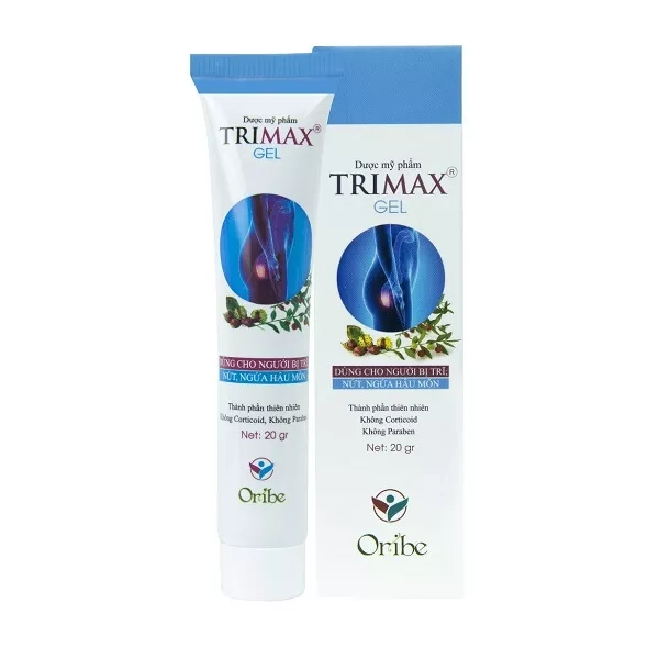 Gel bôi trĩ Trimax Oribe hộp 1 tuýp 20g