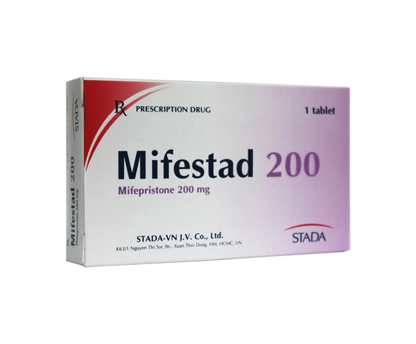 Thuốc gây sẩy thai Mifestad 200 STADA hộp 1 viên