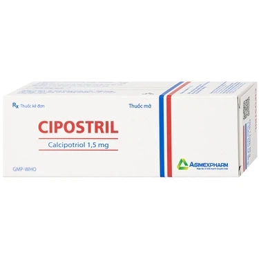 Thuốc mỡ dùng ngoài Cipostril 1.5mg Agimexpharm hộp 1 tuýp x 30g