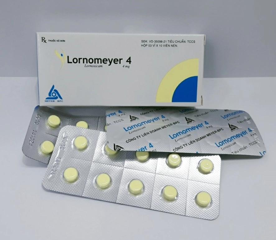 Thuốc giảm đau, kháng viêm Lornomeyer 4 hộp 3 vỉ x 10 viên
