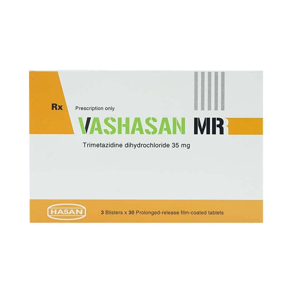 Thuốc tim mạch Vashasan MR hộp 90 viên
