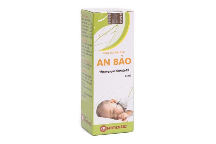 Dung dịch giảm sưng, ngứa do muỗi, côn trùng đốt  An Bảo chai 12ml
