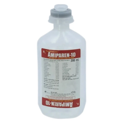Dịch truyền AMIPAREN-10 OTSUKA chai 200ml