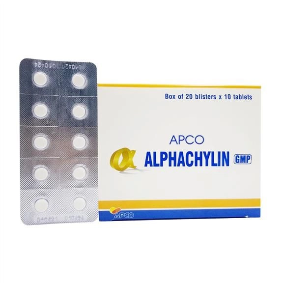 Alphachymotripsin APCO hộp 200 viên