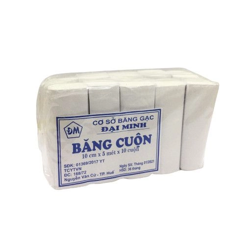 Băng cuộn Đại Minh gói 10 cuộn x 10cm x 5m
