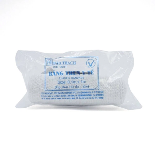 Băng thun y tế Bảo Thạch cuộn 0.1m x 1m