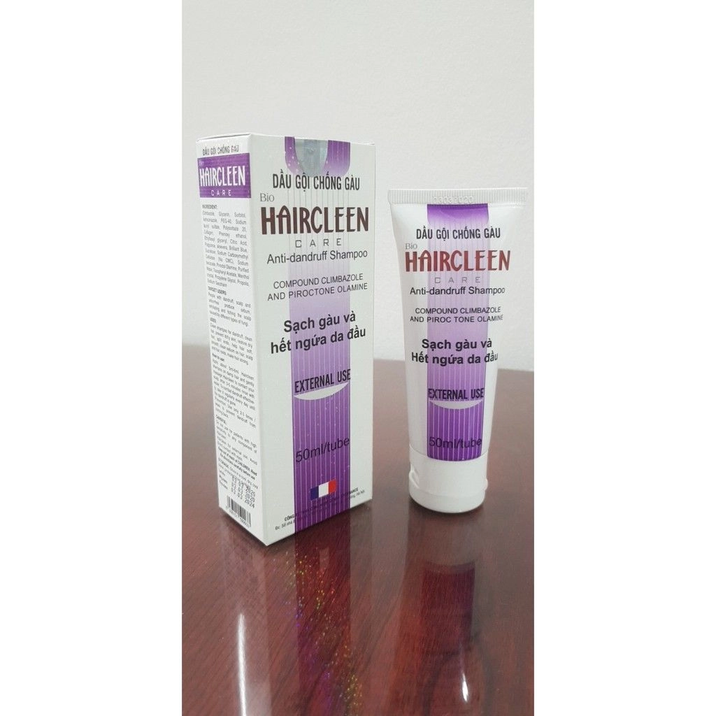 Dầu gội chống gàu Bio HAIRCLEEN Care hộp 1 tuýp 50 ml