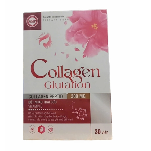 Viên uống bổ sung Collagen Glutation hộp 30 viên