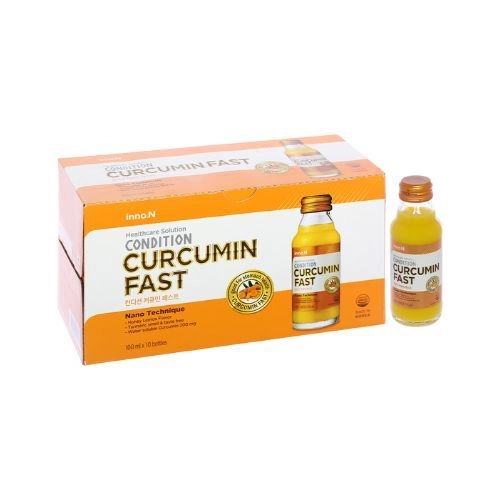 Nước uống hỗ trợ bảo vệ niêm mạc dạ dày Condition Curcumin Fast hộp 10 chai x 100ml