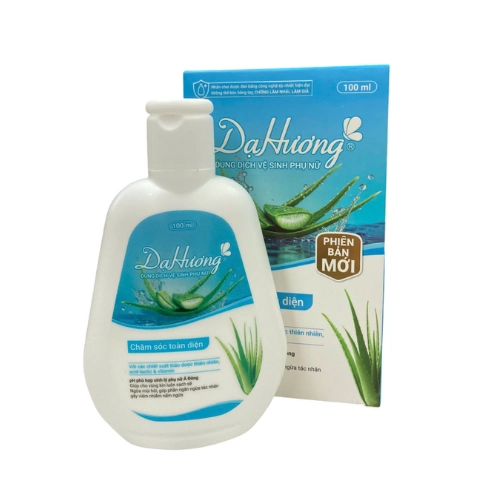 Dung dịch vệ sinh phụ nữ Dạ Hương Nha đam hộp 1 chai 100ml