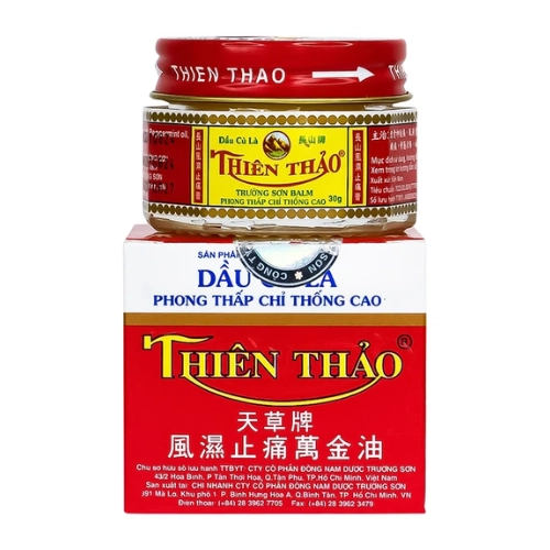 Dầu Cù Là Phong Thấp Chỉ Thống Cao Thiên Thảo hộp 1 lọ 30g