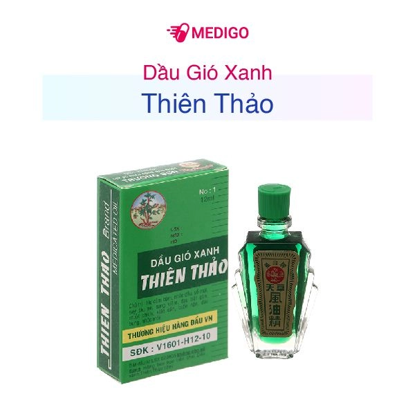 Dầu Gió Xanh Thiên Thảo chai 12ml