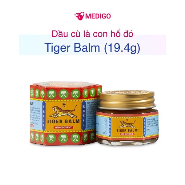 Dầu cù là con hổ đỏ Tiger Balm Red Ointment lọ 19,4g