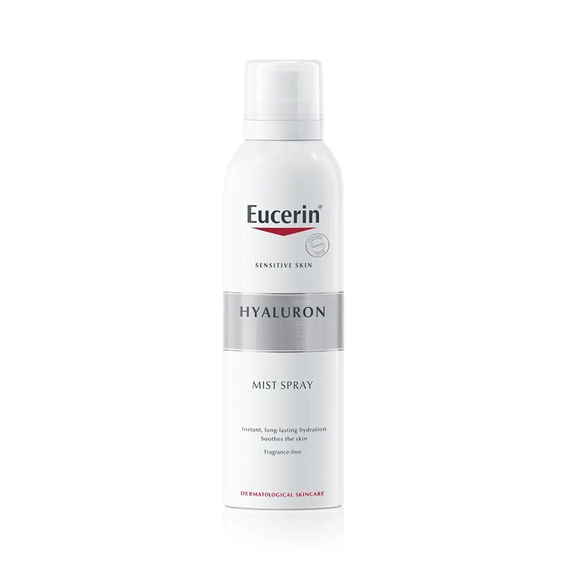 Xịt dưỡng ẩm giúp giảm nếp nhăn Eucerin Hyaluron Mist Spray chai 150ml