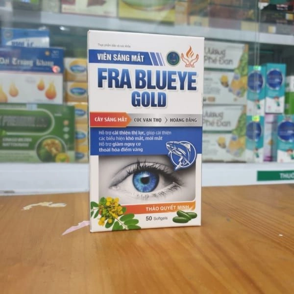 Viên sáng mắt Fra Blueye Gold hộp 1 lọ x 50 viên