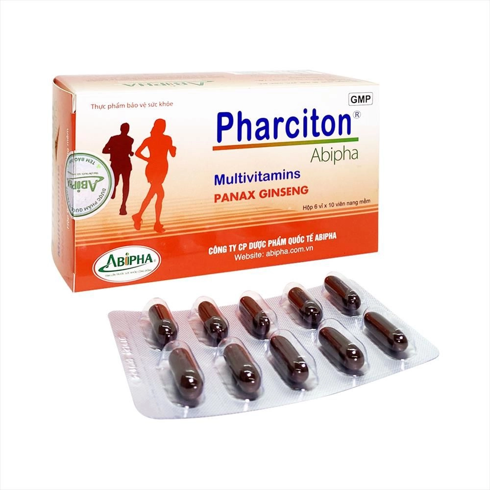 Viên uống bổ sung Vitamin và khoáng chất Pharciton hộp 60 viên