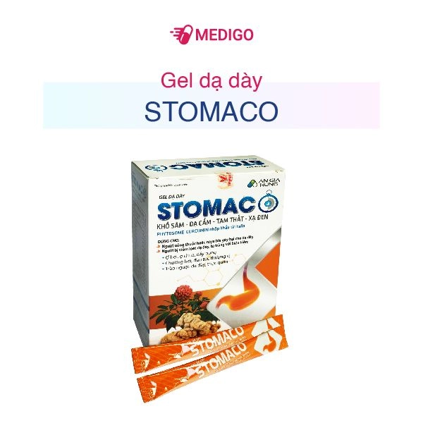 Gel dạ dày Stomaco (An Gia Hưng) hộp 20 túi x 10ml