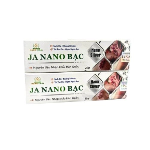 Gel bôi đa năng Ja Nano Bạc hộp 1 tuýp 25g