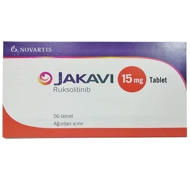 Điều trị bệnh nhân bị xơ tủy xương Jakavi 15mg Novartis hộp 4 vỉ x 14 viên