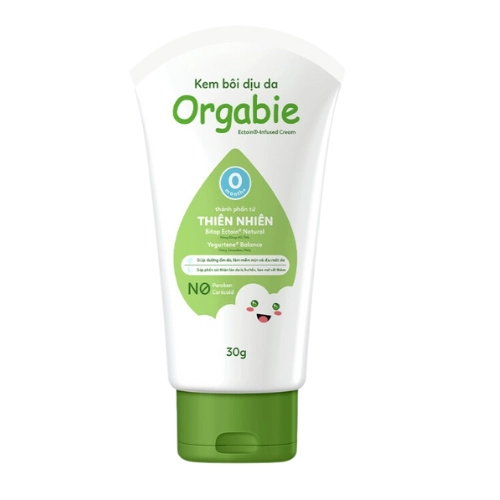 Kem bôi dịu da Orgabie hộp 1 tuýp 30g