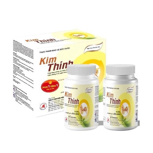 Viên uống hỗ trợ tăng cường thính lực Kim Thính hộp 2 lọ x 30 viên