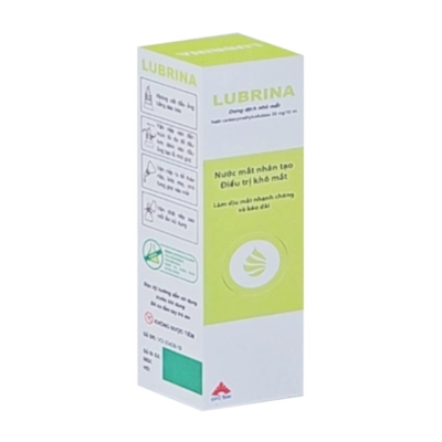 Dung dịch nhỏ mắt LUBRINA hộp 1 lọ 10ml