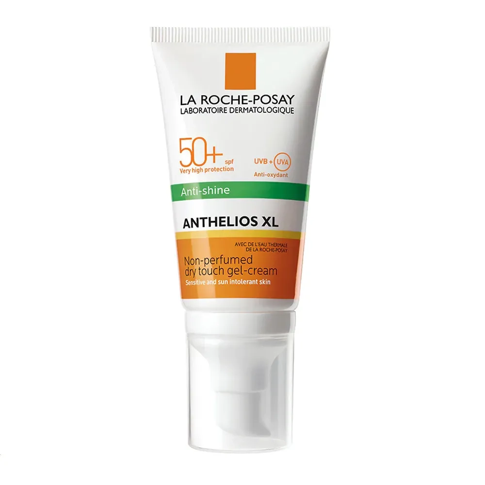 Kem chống nắng kiểm soát dầu La Roche-Posay ANTHELIOS XL Tinted Dry Touch SPF 50+ (không màu) tuýp 50ml