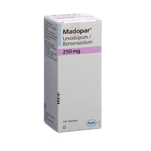 Thuốc trị Parkinson Madopar 250mg hộp 100 viên