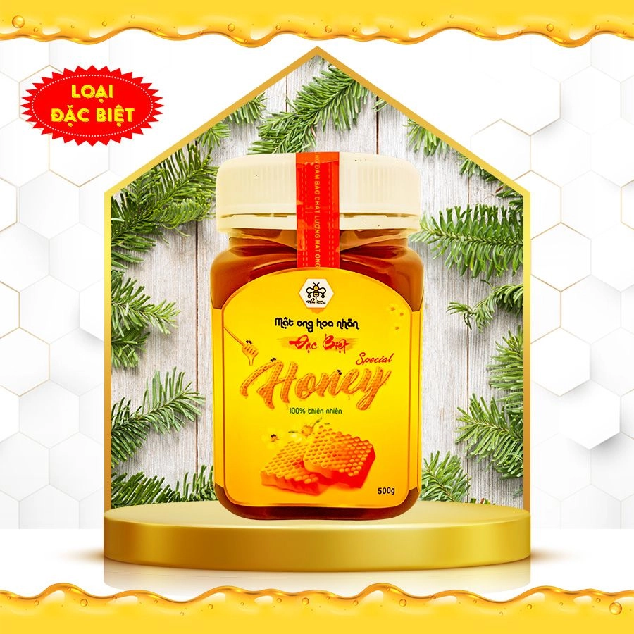Mật ong Hoa Nhãn Đặc Biệt Thuyên Phong Mật chai 500g
