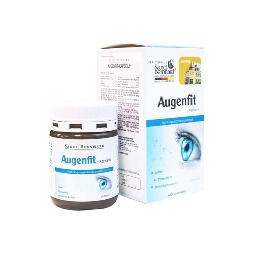 Viên uống bổ mắt Augenfit-Kapseln Sanct Bernhard lọ 30 viên