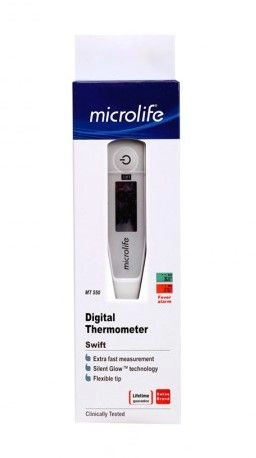 Nhiệt kế điện tử Microlife MT 550 hộp 1 cái