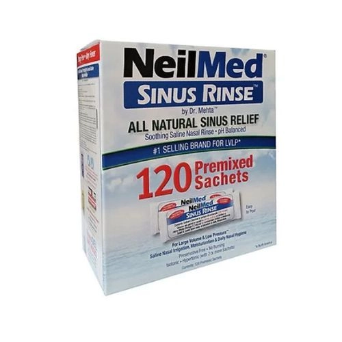Muối vệ sinh mũi Neilmed Sinus Rinse All Natural Sinus Relief hộp 120 gói