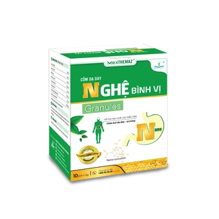 Hỗn dịch uống hỗ trợ điều trị viêm loét dạ dày, tá tràng Nghệ Gel Bình Vị hộp 10 gói x 5g