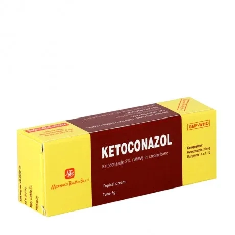 Kem bôi da Ketoconazole 2% (Medipharco) hộp 1 tuýp 5g