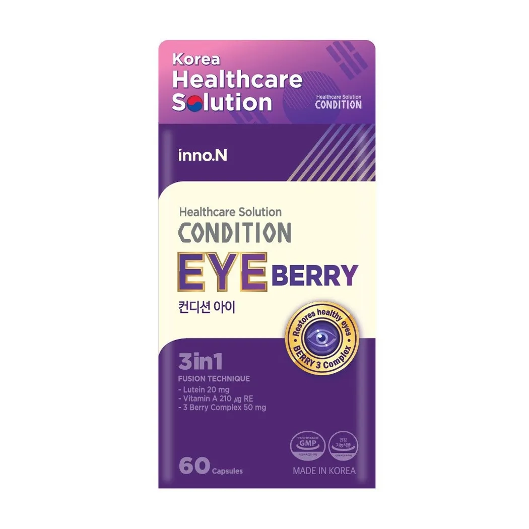 Viên uống bổ mắt CONDITION Eye Berry hộp 6 vỉ x 10 viên