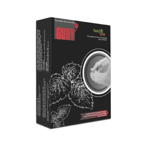 Viên uống hỗ trợ chứng bệnh gout Guby Natural Link hộp 30 viên
