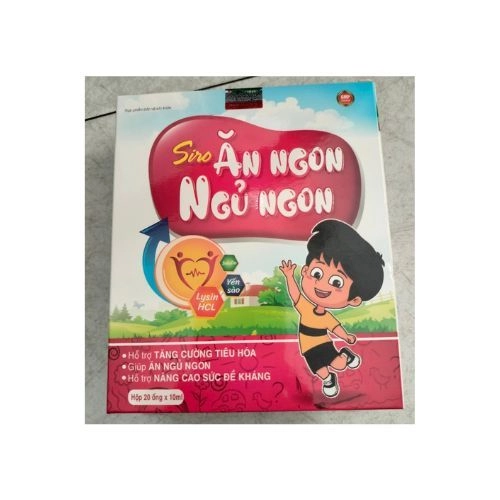 SIRO ĂN NGON NGỦ NGON hộp 20 ống x 10ml
