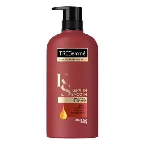 Dầu gội hàng Thái TRESemmé Keratin Smooth (màu đỏ) chai 450ml