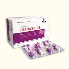 Thuốc trị cảm cúm Thần Kinh D3 Hataphar hộp 6 vỉ x 10 viên nang cứng