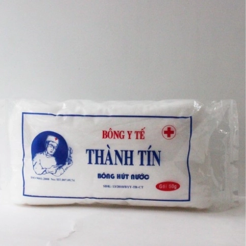 Bông y tế THÀNH TÍN gói 50g